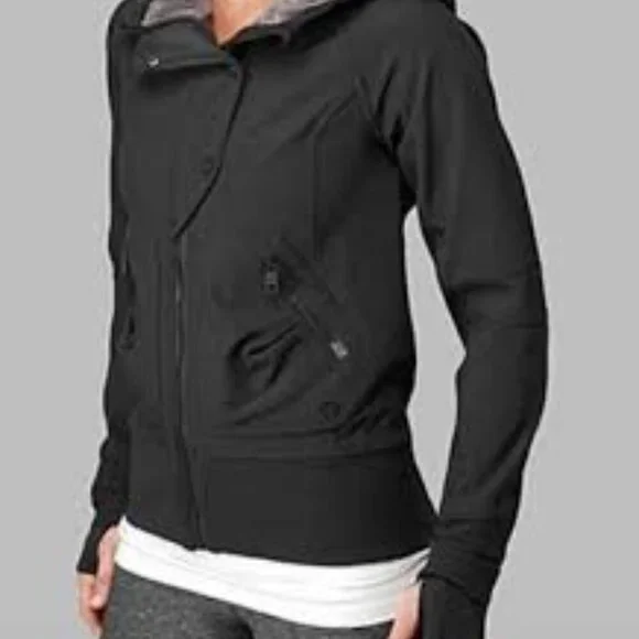Lululemon Escapade Hooded Soft Shell Jacket Woman Size 8 - Picture 1 of 7